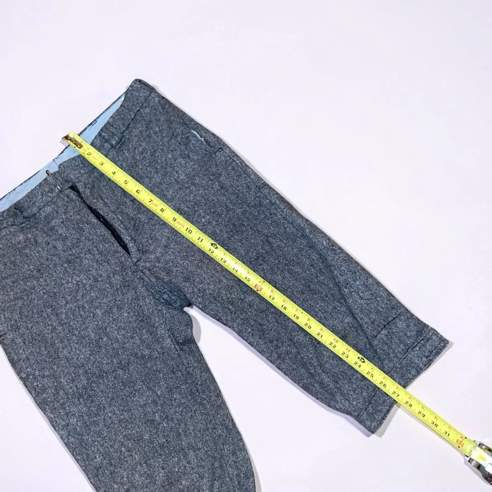 Woolrich Wool Knicker Pants Mens 32 Gray USA Made Adjustable Cuffs Cropped